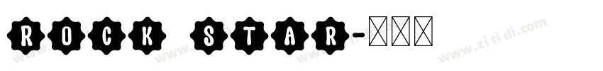 Rock Star字体转换 Rock Star字体转换